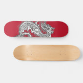 Chinees Dragon Tattoo ontwerp Skateboard (Horizontaal)