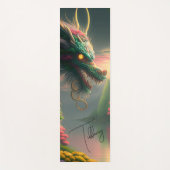Chinees drakenhoofd yogamat (Voorkant)