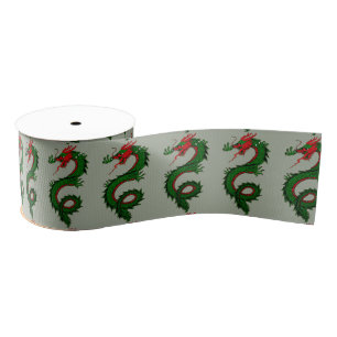 Chinees drakenlint grosgrain lint