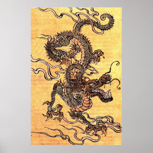 Chinees drakenPoster Poster