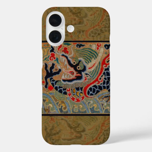 Chinees drakensymbool Antiek Aziatisch Case-Mate iPhone Case (Achterkant)