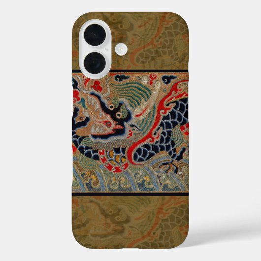 Chinees drakensymbool Antiek Aziatisch Case-Mate iPhone Case (Achterkant)