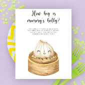 Chinees dumpling - hoe groot is mama's buik spel poster