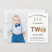 Chinees dumpling verjaardagsfeestje kaart (Voorkant)