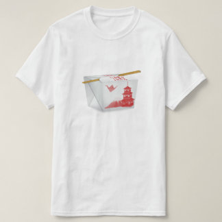 Chinees eten uit shirt