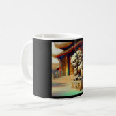 Chinees foo lion (16) koffiemok (Voorkant links)