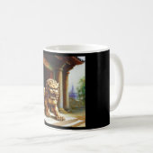 Chinees foo lion (23) koffiemok (Voorkant rechts)