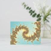 Chinees - Fractaal Briefkaart (Staand voorkant)