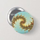 Chinees - Fractal Ronde Button 5,7 Cm (Voorkant /achterkant)