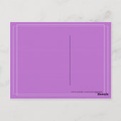 chinees gemalen orchidee Briefkaart (Achterkant)