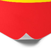 Chinees Hallo! 你 好! Ni Hao. Poster (Hoek)