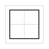 Chinees handschrift raster 	rubberstempel (Afrduk)