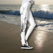 Chinees Iris - bw Leggings