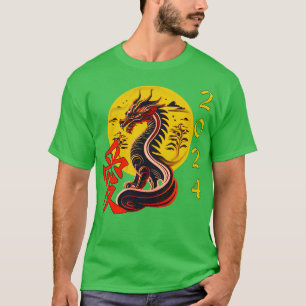 Chinees jaar van de draak 2024 t-shirt