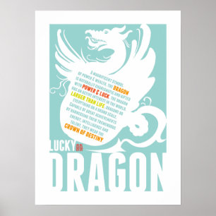 Chinees Jaar van de Draak - Jongenskamer Baby Show Poster