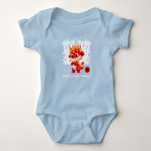 Chinees Jaar van de Draak Schattige Little Drago Romper