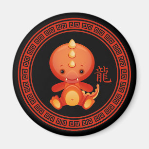  Chinees Jaar van de Dragon Magnet Magneet