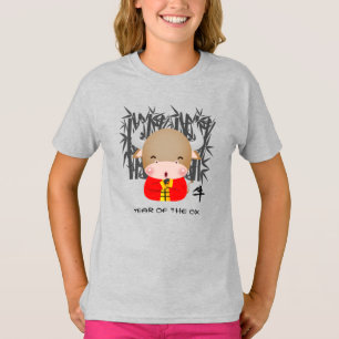 Chinees Jaar van de Ox Kute Little Ox T-shirt
