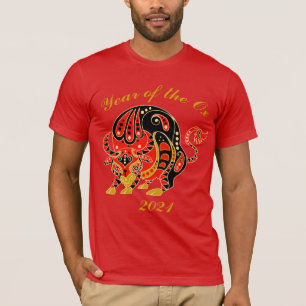 Chinees Jaar van de Ox T-shirt