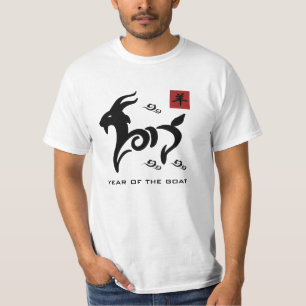 Chinees Jaar van de Ram/Goat Gift T-Shirts