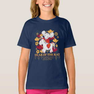 Chinees Jaar van de Rat 2020 Eenhoorn T-shirt