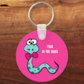 Chinees Jaar van de Sleutelhanger van de Snake Fun (Voorkant)