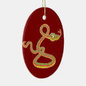 Chinees Jaar van de Snake Ornament (Rechts)