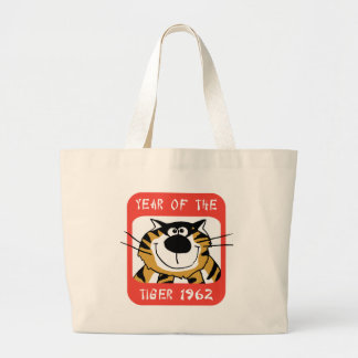 Chinees Jaar van de Tijger 1962 Gift Grote Tote Bag