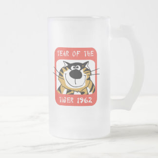 Chinees Jaar van de Tijger 1962 Gift Matglas Bierpul