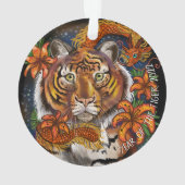 Chinees jaar van de tijger ornament (achterkant)