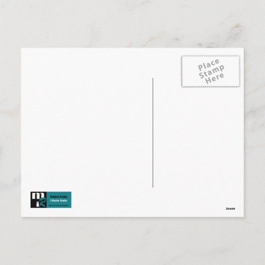 Chinees jaar van het Briefkaart van de slang in he (Achterkant)