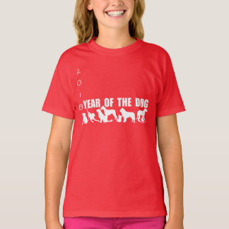 Chinees Jaar van het T-shirt van het meisje van de