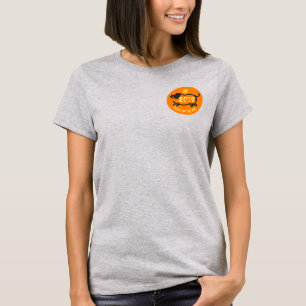 Chinees Jaar van het Varken O Cirkel Vrouw T-shirt