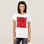 Chinees kenmerk voor bestemming t-shirt (Voorkant volledig)
