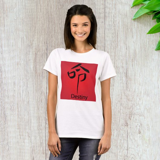 Chinees kenmerk voor bestemming t-shirt