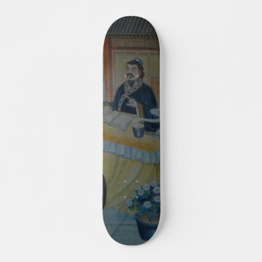 Chinees kunsthateboard voor het schilderen van muu skateboard (Voorkant)