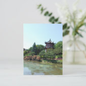Chinees landschap briefkaart (Staand voorkant)