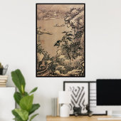 Chinees landschap (II) Poster (Thuiskantoor)
