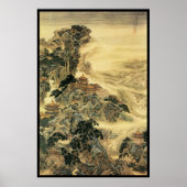 Chinees landschap (III) Poster (Voorkant)