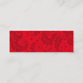 Chinees "langlevendig" Birthday Label (1 x 3 inch) (Achterkant)