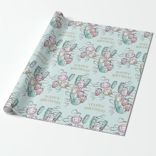 Chinees lantaarn- en lintthema cadeaupapier