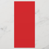 Chinees legant beige Leaves Wedding Menu (Achterkant)