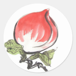 Chinees Longevity Peach Stickers