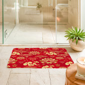 Chinees Lotus Floral Oriental Asian Pattern  Badmat