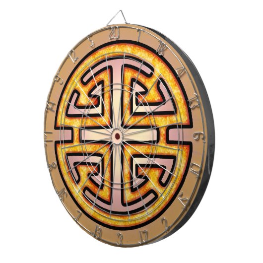 Chinees Lu-symbool Dartbord (Voorkant Rechts)