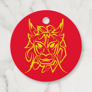 Chinees Maanjaar 2024 4722 Drakenjaar Bedankjes Labels