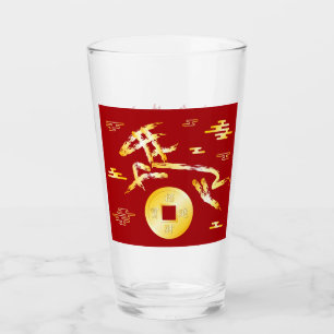 Chinees Maanjaar van het Paard 2026 4724 Vuur Glas