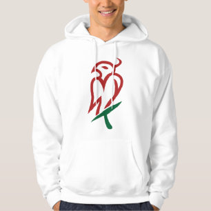 Chinees Mahjong Mah Jong Spel Blauwe Tegels Bamboe Hoodie