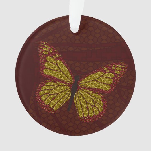 Chinees monarch acryl Ornament (voorkant)