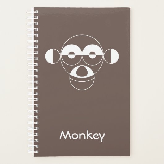 Chinees monkey Zodiac Planner (Voorkant)